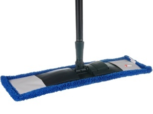 Mop microfibra Alisan albastru