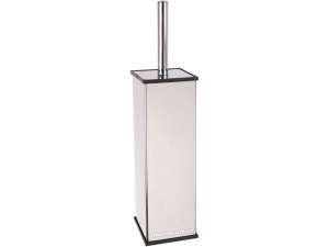 Perie wc patrata inox Elegant Meco 374 H-36cm