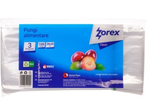 Pungi congelator Zorex 3 kg 100 bucati