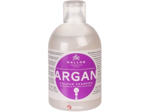 Sampon pentru par vopsit Kallos Argan si Panthenol 1000 ml