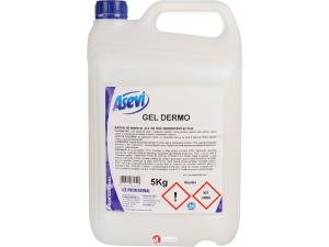 Săpun lichid și gel de duș dermoprotector Asevi 5litri