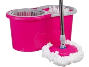 Set galeata cu mop rotativ si roti Zorex 14litri