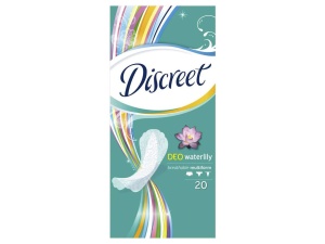 Absorbante Discreet Deo Waterlily 20 buc