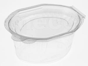 Caserole transparente cu capac PET 80cc