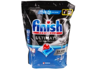 Detergent vase pentru masina de spalat Finish Ultimate All in 1 80buc