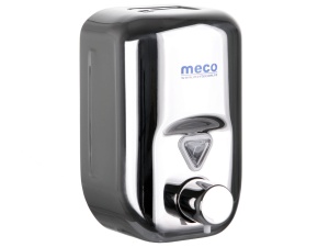 Dozator săpun lichid inox lucios Meco SDL82 820ml - Img 1