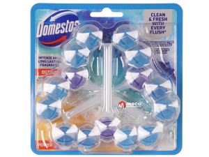 Odorizant pentru toaleta Domestos Power 55gr 3bucati (Ocean) - Img 3