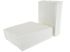 Prosop pliat in Z extra-alb Monte-Bianco 22x21cm 2straturi 200bucati - Img 3