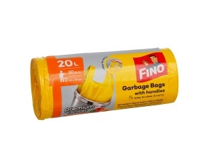 Saci menajeri Fino cu maner 20 litri 30 bucati