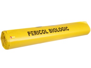 Saci pericol biologic 120litri 10buc