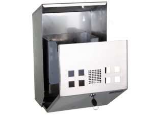 Scrumiera prindere perete inox Meco M0306A - Img 2