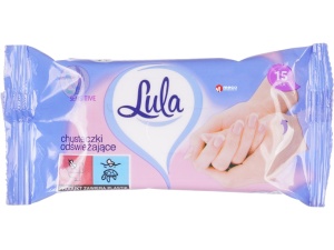 Servetele umede Sensitive Lula 15buc - Img 1