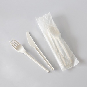 Set catering Reutilizabil Bis Furculita Cutit Servetel 100bucati