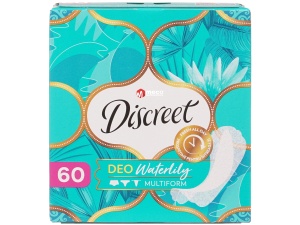 Absorbante Discreet Deo Waterlily 60 buc