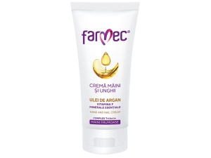 Crema de maini si unghii cu ulei de argan Farmec 100ml