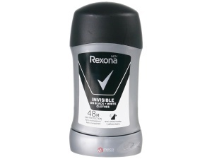 Deodorant stick Rexona Men Invisible On Black & White