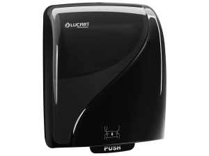 Dispenser rola prosop autocut Lucart Identity negru 892992 - Img 2