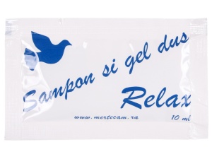 Gel de dus pentru hotel si sampon 10 ml Relax 500 bucati