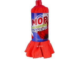 Mop microfibra tip balerina Rosu