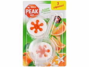 Odorizant Peak WC Floare de curatare + 2 rezerve - Img 1