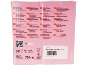 Servetele masa Mank Linclass Roz 40x40cm 50bucati - Img 2