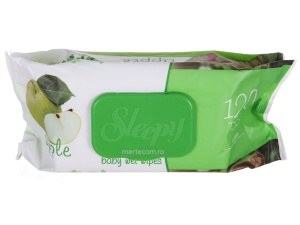 Servetele umede cu capac Sleepy Mar Verde 120buc