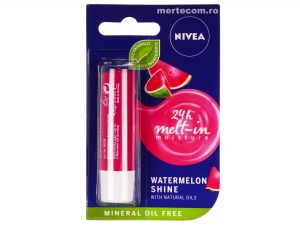 Balsam pentru buze Nivea Waterlemon Shine 4.8g - Img 2