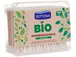 Betisoare de urechi Septona biodegradabile 200buc