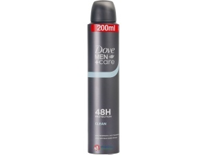 Deodorant spray Dove Men Care 200ml (Clean)