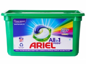 Detergent Ariel All in 1 capsule 37 bucati Color - Img 3