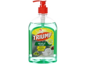 Detergent lichid pentru vase Triumf 500ml (Ceai Verde) - Img 1