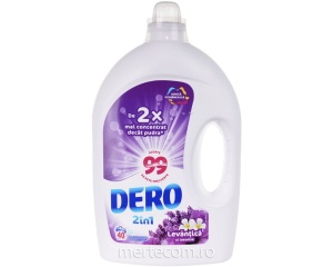 Detergent rufe lichid automat Dero 2litri (Lavanda) - Img 2
