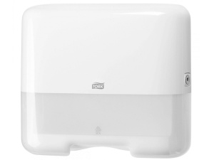 Dispenser prosoape hârtie pliate Z Tork Mini alb 553100