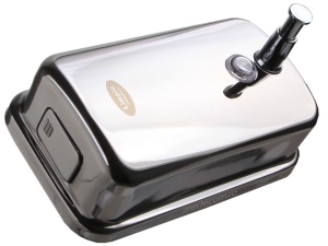 Dozator săpun lichid inox 1000ml Limpio SD100 - Img 2