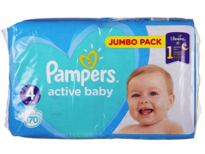 Pampers active baby numarul 4 70 bucati - Img 2