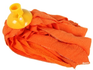 Rezerva mop microfibra portocaliu 160g