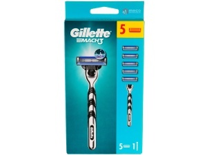 Aparat de ras Gillet Mach3 plus 4 rezerve
