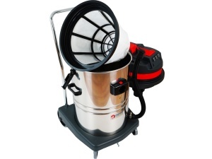 Aspirator profesional praf si lichide Meco inox 2 motoare 60 litri - Img 3
