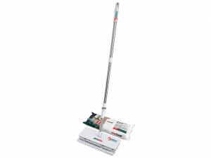 ClarSanit Set mop Multiclean 360° + servetele umede cu bicarbonat 50 bucati - Img 2