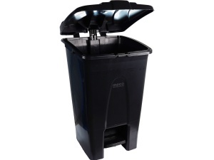 Cos colectare selectiva din platic cu pedala MZED1470N 70 litri H-75cm Negru - Img 2