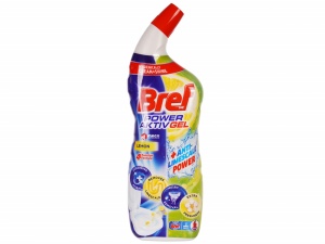 Detergent gel pentru wc Bref 700ml (Lemon) - Img 1