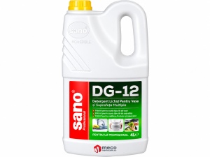 Detergent vase si multisuprafete Professional Sano DG12 4 litri