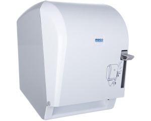 Dispenser alb rulou prosop cot Meco K8 - Img 1