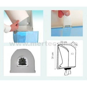 Dispenser prosop rulou satinat Meco - Img 2