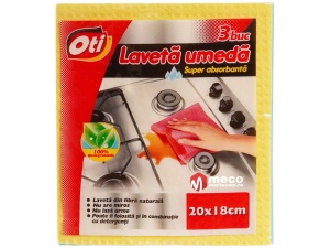 Lavete umede oti 20x18cm 3/set