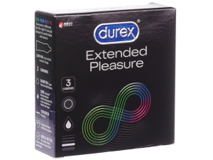 Prezervative Durex Extended Pleasure 3 bucati - Img 1