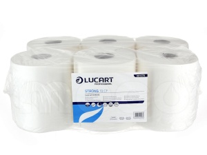 Prosop hartie rulou maxi extra-alb Lucart 861078 2straturi 100metri - Img 3