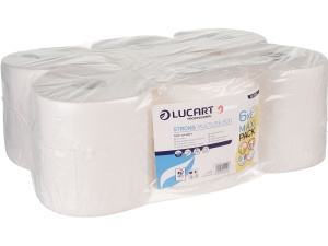 Prosop rulou Lucart Multiuse 600 861194 2 straturi 6 role/bax - Img 1