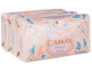 Sapun solid Camay 3x125gr (Natural)