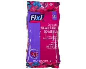 Servetele umede pentru mobila parfumate Fixi 80bucati